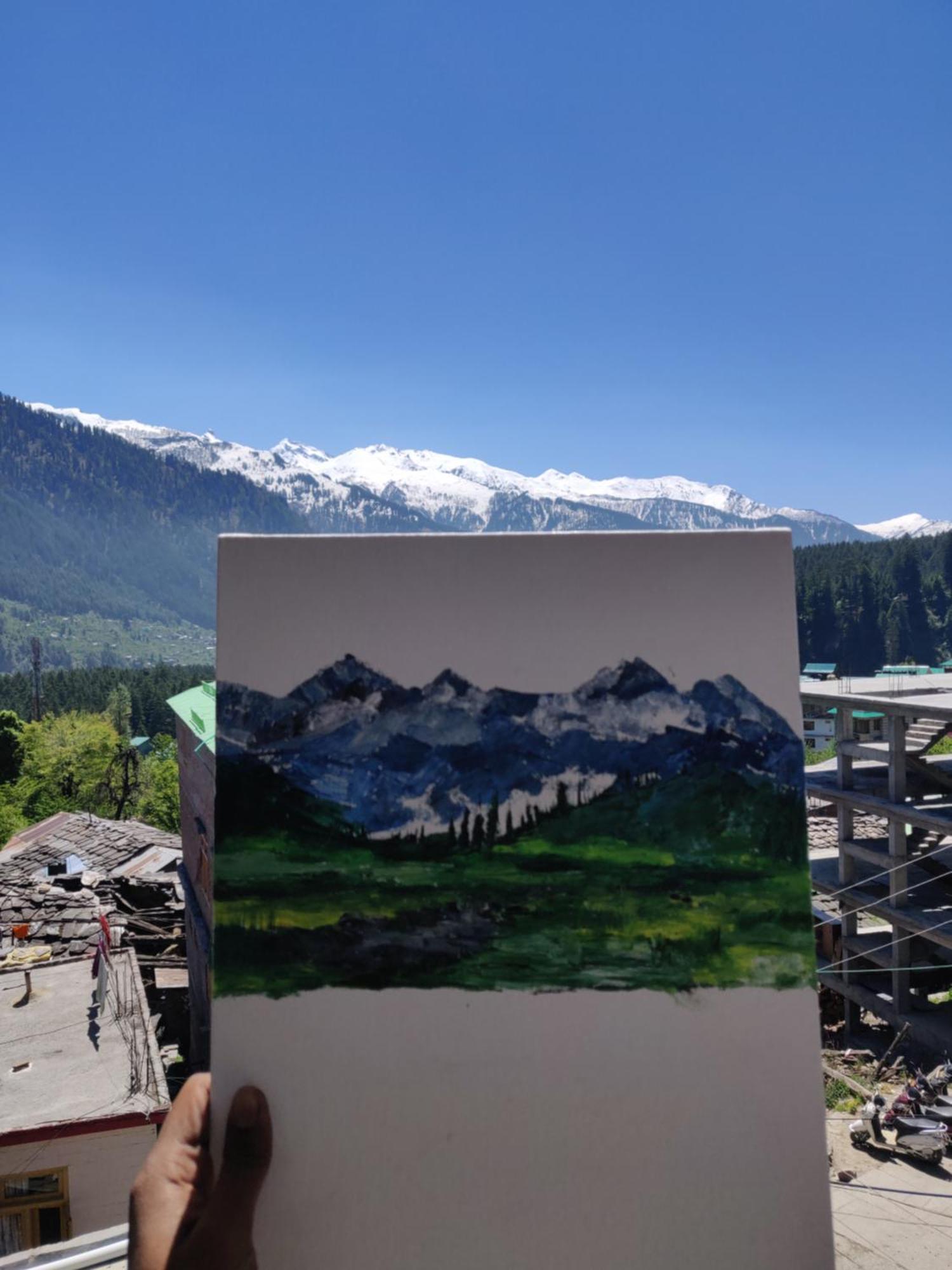 Хостел La Voglia-Old Manali Екстер'єр фото